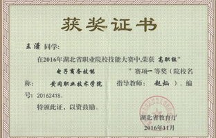电子商务专业特点宣传画
