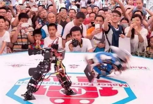 机器人格斗大赛中裁判遭遇机器人攻击事件